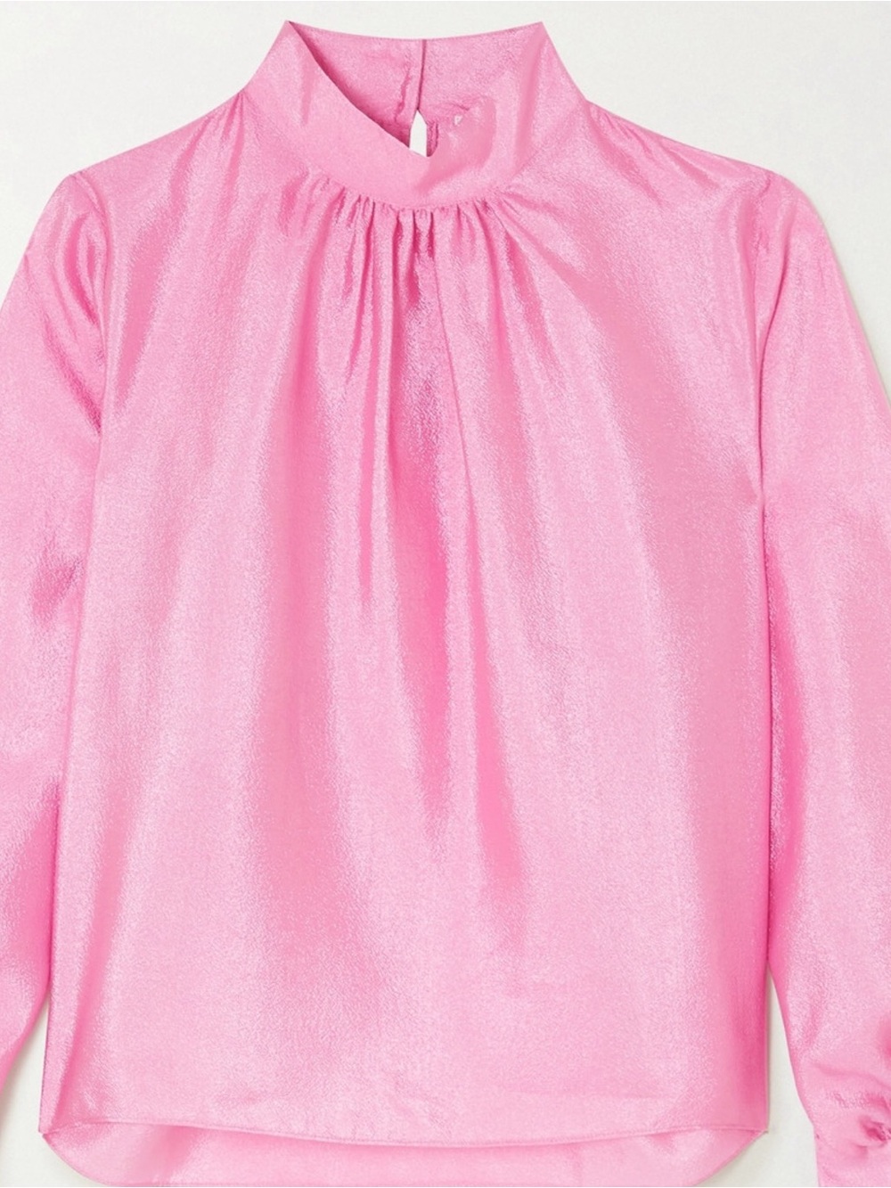 Stine Goya High-Neck Pink Womens Blouse
